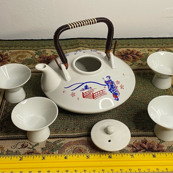 Ceramic Teapot Set with beautiful Design. - Picture 4 of 5